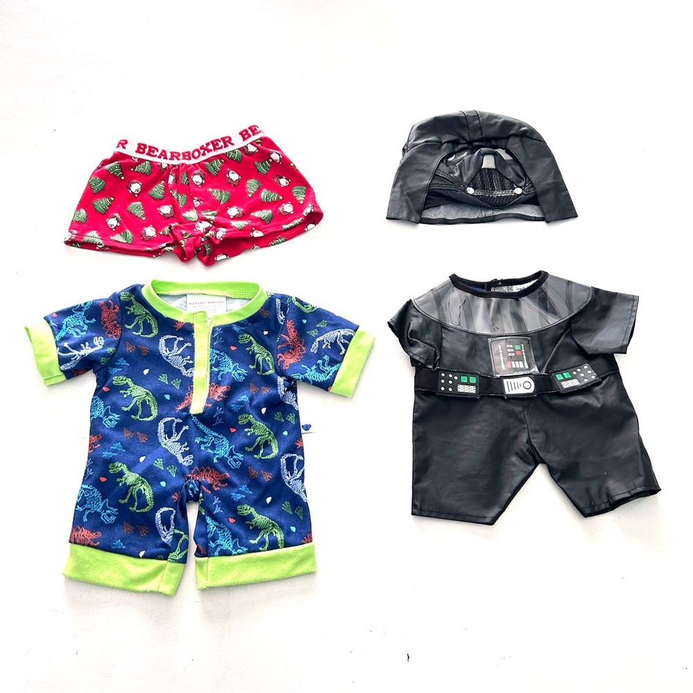 Build A Bear Lot 4 Pcs